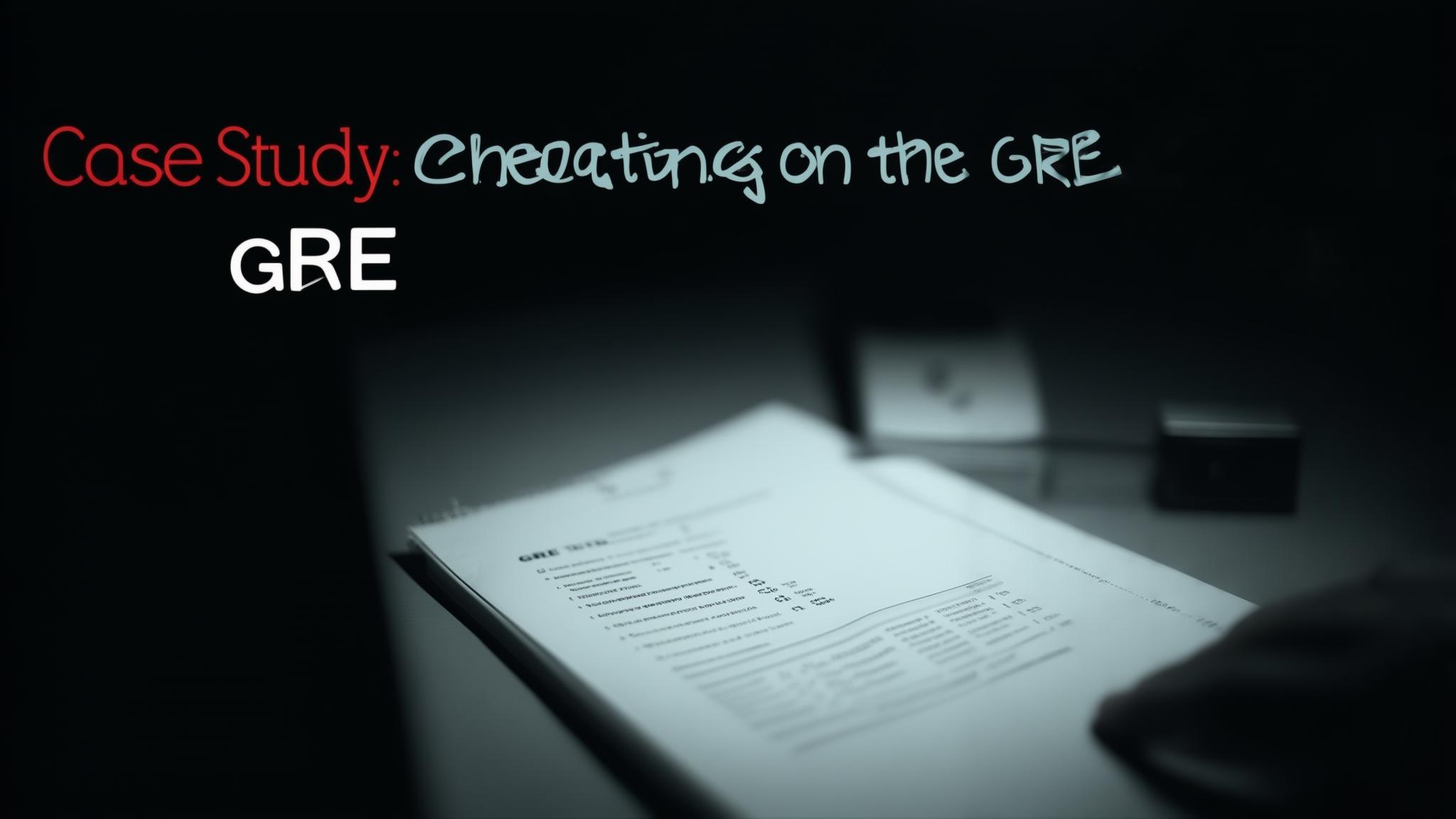 Case Studies of Cheating on the Home Edition of the GRE